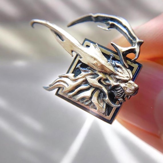 PREMIUM Handmade Final Fantasy XVI Eikons Dominant Enamel Pin