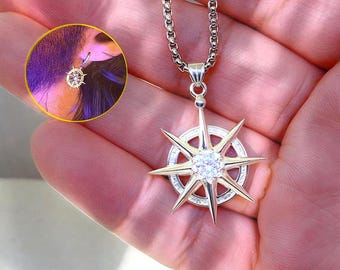 EXKLUSIVE Fanmade Gale's Halskette Baldur's Gate 3, Handgemachter Silber 950 Gale Anhänger, Magier Schmuck, Baldur's Gate 3 Sammler Schmuck