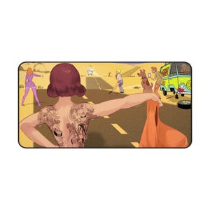Hitching a Ride, Philtomato Playmat, Gaming Mat, Desk Mat, Large gaming mouse pad