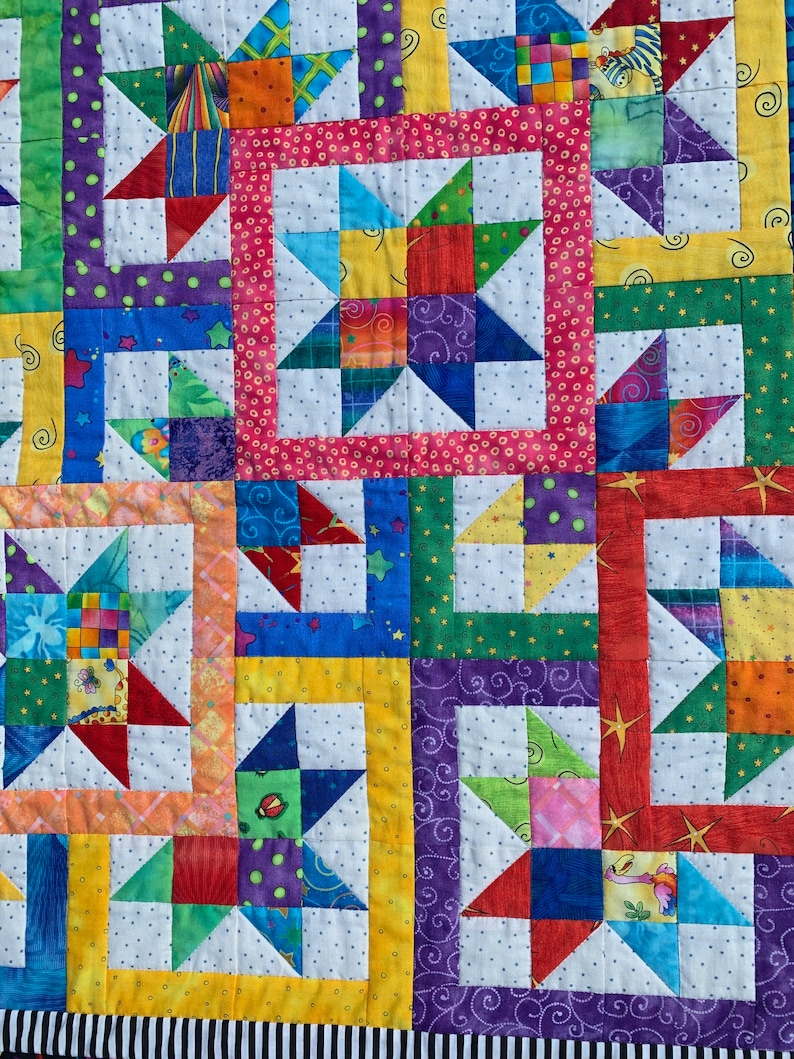 Layered Stars Quilt pattern PDF download 407 image 4