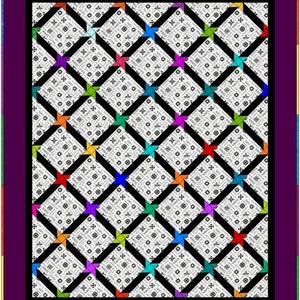 Hopping Across Iowa Quilt Pattern PDF #432e