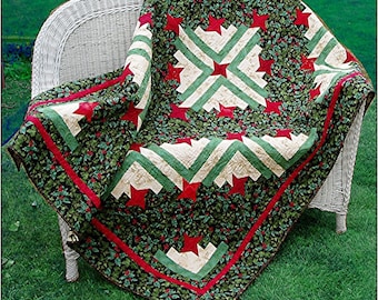 Quilt Pattern Friendship Log Cabin *PDF Download* 413