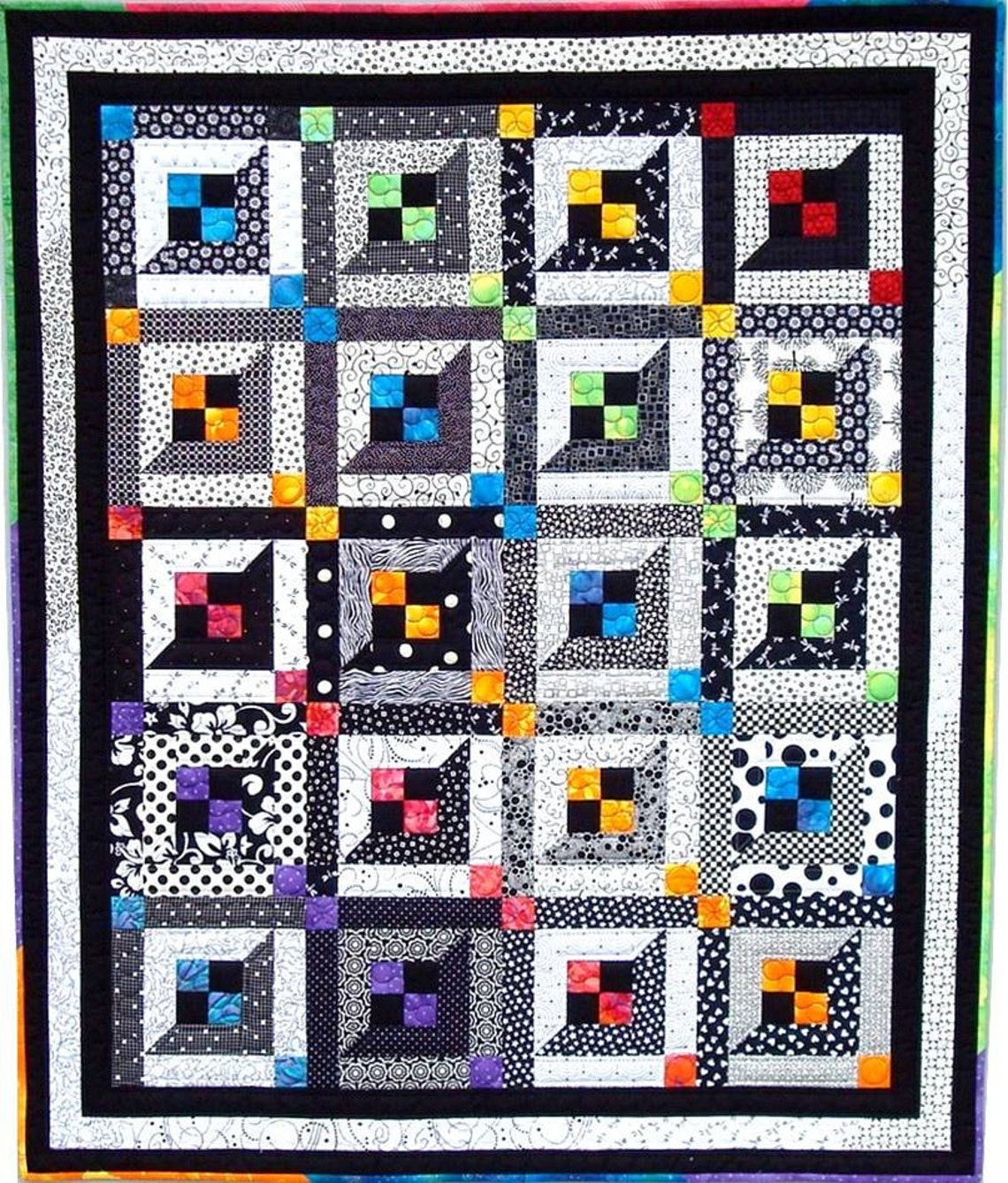 Lattice Windows Quilt Pattern PDF 425e - Etsy