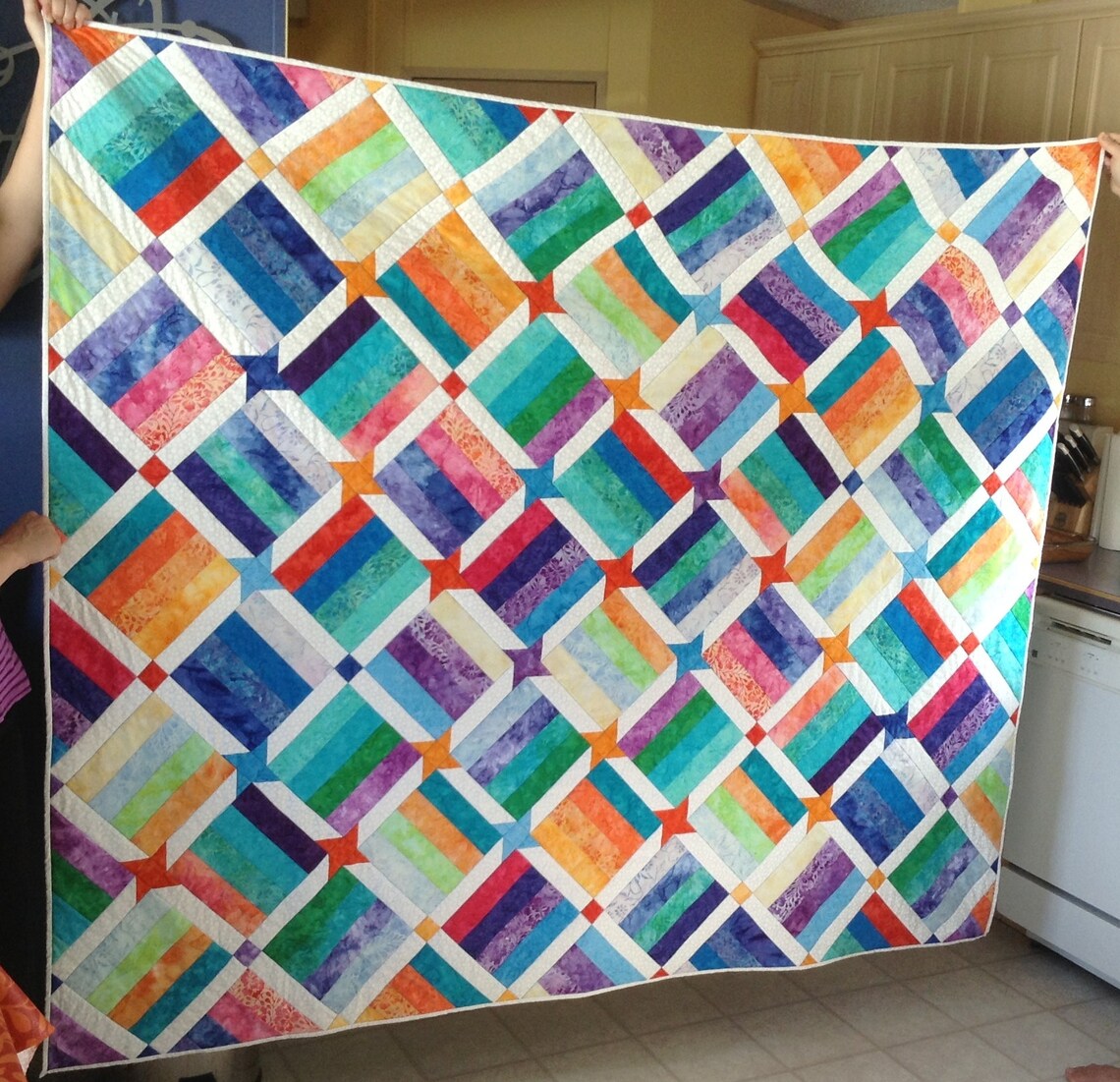 Easy PDF Quilt Pattern Emma's Star Etsy