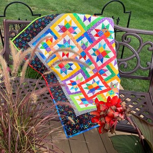Layered Stars Quilt Pattern PDF Download 407 - Etsy Australia