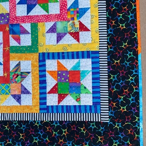Layered Stars Quilt Pattern PDF Download #407 - Etsy