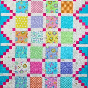 Simply Cool PDF digital Quilt Pattern easy border 444 image 5