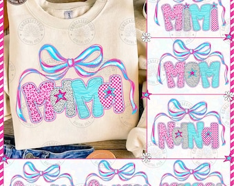 Pink Mama Nana Mimi Bundle Png, Checkered Mama Png, Mama Coquette Png, Mothers Day Png, Preppy Mama Png, Retro Mama Png, Digital Download