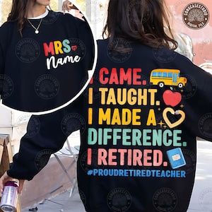 Custom Last Day Of School Png, Proud Retired Teacher Png, Teacher Retirement Png, Retirement Gift For Teacher Shirt Design, Digital Download