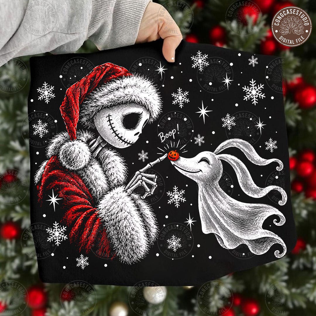 Halftone Movie Png: Boop PNG, Retro Christmas Png, Funny Santa ...
