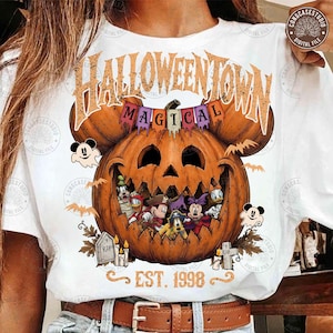Halloweenpumpa png: Halloweenmus och vänner png, Halloweenstad png, läskiga vibbar png, familjeresa png, höstpng, digital nedladdning