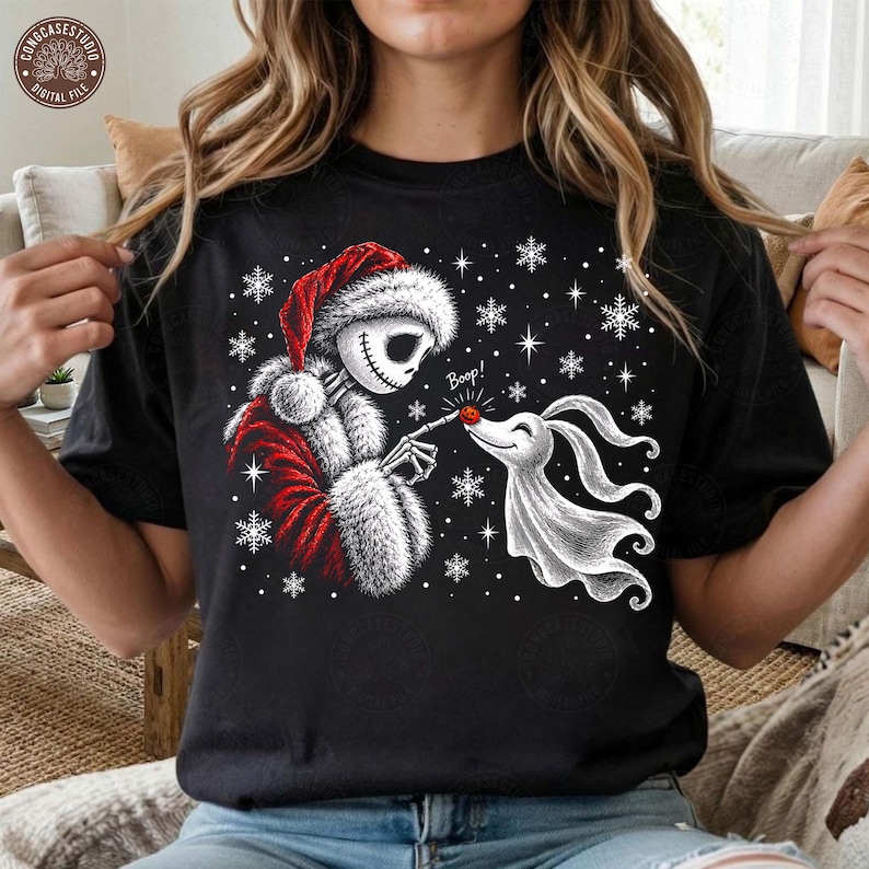 Halftone Movie Png: Boop PNG, Retro Christmas Png, Funny Santa ...