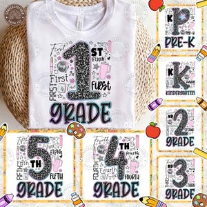 Lehrerin Bundle PNG: Back To School Digital Art (Digitaler Download