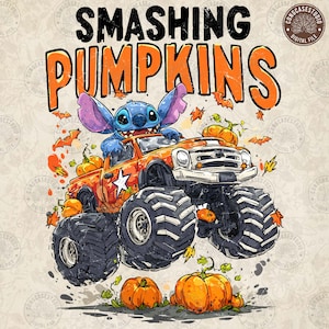 Pumpkin Smasher Png, Coquette Fall Shirt Design, Movie Autumn Pumpkin, Pumpkin Spice , Cozy Season Png, Cartoon Fall Png, Digital Download