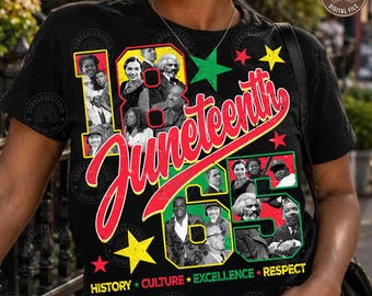 Vi är ute sedan 1865 PNG: Afroamerikansk Juneteenth-skjortdesign, digital nedladdning