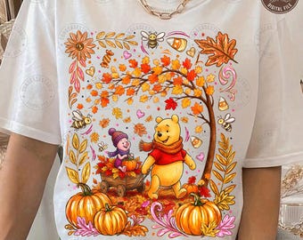 Halloween Mouse Friends PNG: Retro Pumpkin Mouse Design, Vintage Spooky Cartoon Graphic, Cute Halloween Shirt, Cozy Fall, Digital Download