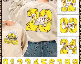 Personalized Softball Mom Png, Retro Softball Mama Coquette Png, Custom Softball Png, Customized Softball Png,Game Day Png, Digital Download