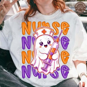 Cute Fall Nurse Png: Autumn Nursing Png, Nurse Stuff Png, Fall Nurse Design, Pumpkin Nurse Png, Nurse Doodle Png, Digital Download
