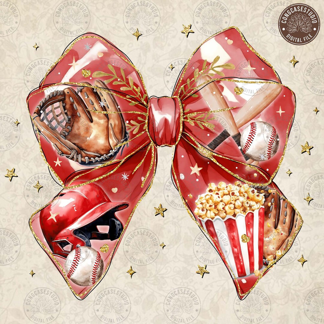 Retro Baseball Game Day Png, Coquette Bow Png, Baseball Mom Png ...