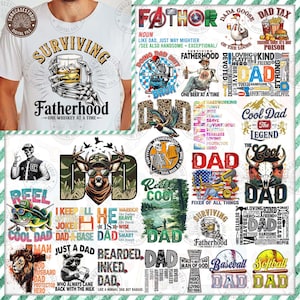 25+ Dad Bundle Png, Father&#39;s Day Png Bundle, Dad Quote Png, Best Dad Ever Png, Grandpa Png, Gift For Dad Png, Dad Jokes , Digital Download