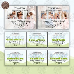 Mother&#39;s Day Canva Template, Custom Mom Canva Frame, Mama Designs Bundle, Wear Heart On Sleeve Canva Template, Best Mom , Digital Download