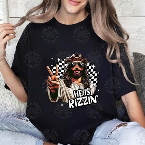 He is Rizzin Png, Funny Easter Jesus Meme Png, Teen Slang Funny Png ...