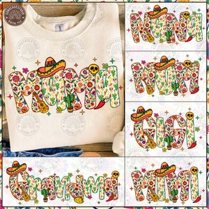 Cinco de Mayo Mama png-bundel, Mexico png, taco's png, Mexicaanse hoed, Mexicaans girly festival 2025 png, Nacho Average Fiesta, digitale download