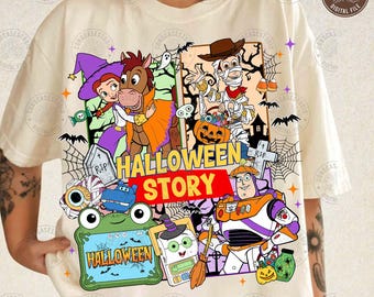 You've Got A Friend In Me Halloween Png: Retro Halloween Png, Halloween Ghost Png, Spooky Season, Cartoon Toy And Friends, Digital Download