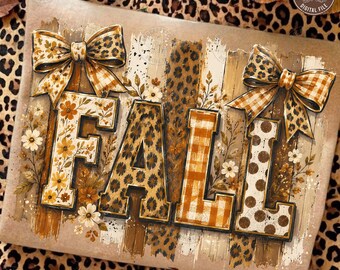 Coquette Fall Png: Brushstroke Autumn Png, Varsity Png, Floral Fall Png, Girly Png, Trendy Thanksgiving Png, Trending Png, Digital Download