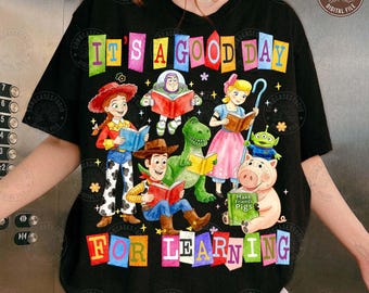 It's A Good Day For Learning Toy And Friends Png: Teacher Life Png, Be Kind Teacher, Back To School, Elementary Teacher, Digital Download