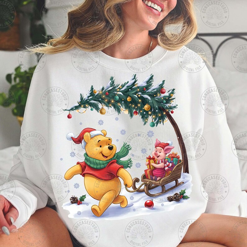 Problem Tree Visual Layout Bear and Friends Christmas PNG: Cute Christmas Bear Design, Cartoon ...