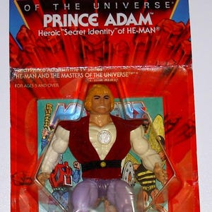 Masters Of The Universe Carte Principe Adam