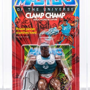 Cartas de Masters of the Universe con pinzas