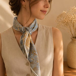 French Cotton Scarves - Etsy