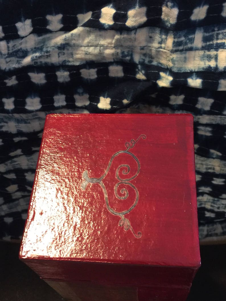 Wine Box Wrap Gift OOAK