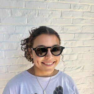 Handcrafted Sunglasses Oversized Eyeglasses Frames Eyewear Sun UV Protection Blue Light Blocking for Women by Jadorsh • SG11