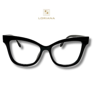 Handcrafted Clear Lens Eyeglasses Classic Big Frame Blue Light Glasses Cat Eye Sunglasses Nerd Glasses by Jadorsh • L1
