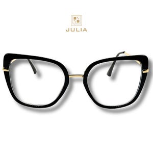 Handcrafted Oversize Clear Lens Eyeglasses Classic Frame Blue Light Glasses Cat Eye Sunglasses Nerd Glasses by Jadorsh • J1