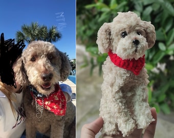 Custom Crochet Dog, Custom Plush Dog, Look Alike Dog, Dog Loss Gifts, Loss of Pet Gift, Dog Mom Gift, Pet Memorial Gifts, Dog Sympathy Gifts