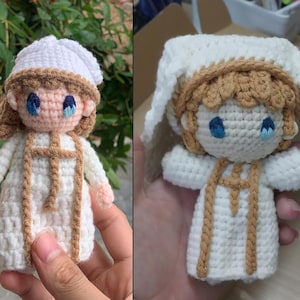 Custom Crochet Doll, Custom Character Doll, Childrens Pictures to Plush Toys, Custom Stuffed Animal, Christmas Doll Gifts, Custom Anime Doll