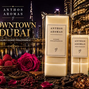 Downtown Dubai Wax Melts | Luxury Home Fragrance | Rapeseed & Coconut Wax