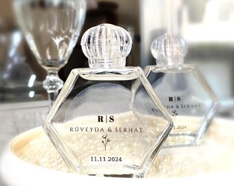 Personalized Empty Cologne Bootle Gift, Wedding Favor, Decorative Favor, Baby Shower Favors, Bridal Shower Favors, Welcome Baby Party Gift