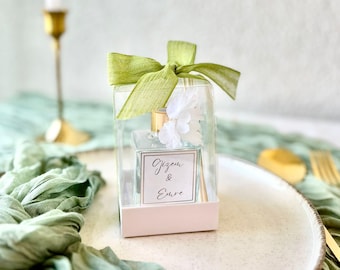 Personalized Reed Diffuser - Wedding Difuser Favor - Perfume Party Favor - Bridal Shower Gift