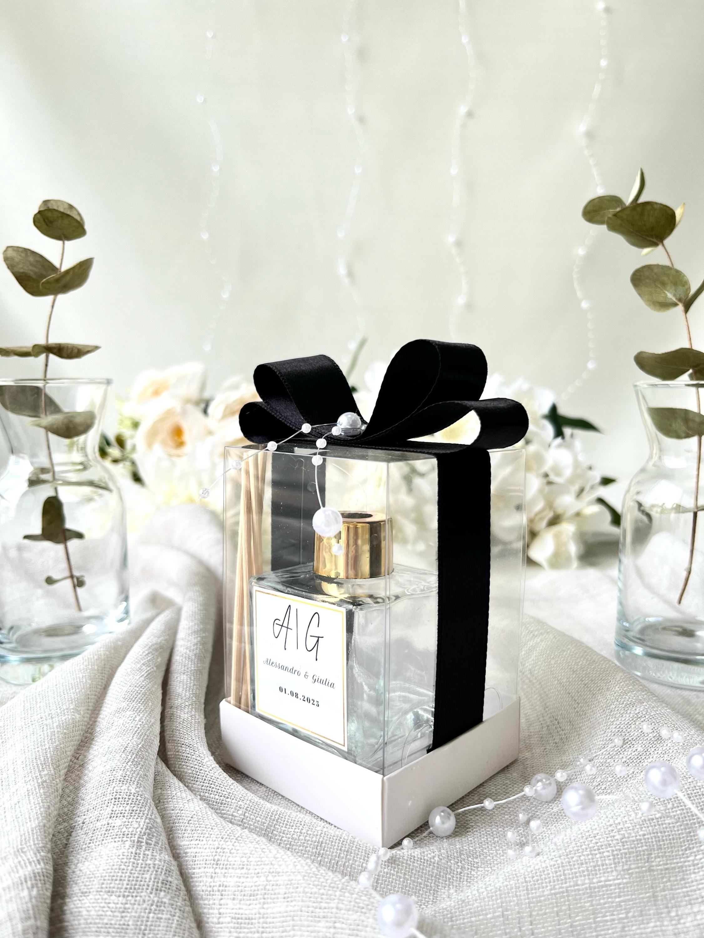Personalized Reed Diffuser Wedding Favor | Bridal Shower, Engagement ...