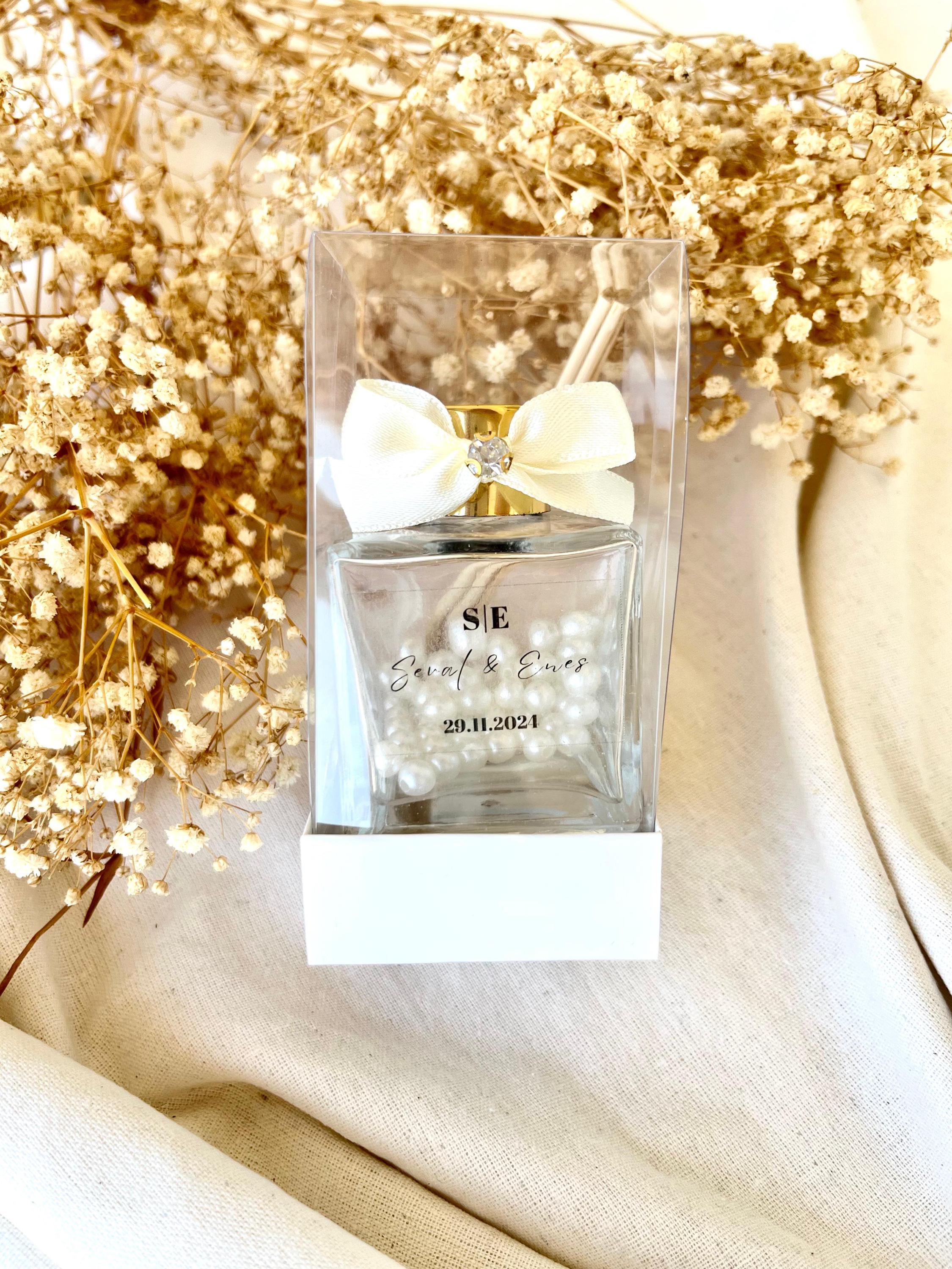 Wedding Reed Diffuser Favors - Personalized Room Fragrance - Gift for ...