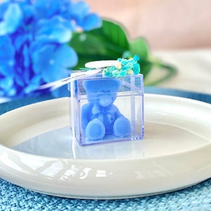 Mini candele orsetto bomboniere, bomboniere baby shower, bomboniere compleanno bambino, bomboniere battesimo, regalo candela compleanno, candela carina, regalo addio al nubilato