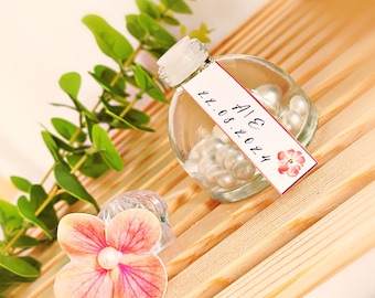 Personalized Empty Glass Cologne Bottle Favor For Guest, Wedding Perfume Favor, Party Perfume Bottle Favor, Bridal Shower Favor, Party Gifts