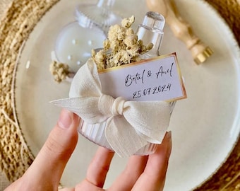Bulk Candle Wedding Favors For Guest , Personalized Elegant Candle, Engagement Favors, Luxury Wedding Favors, Bridal Shower Favor, Pary Gift