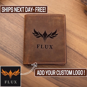 Regalos corporativos premium, billetera de cuero personalizada para ejecutivos, regalo para profesionales, regalo de negocios para él, agradecimiento a los empleados