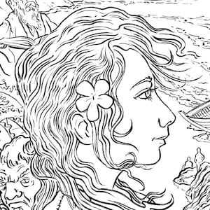 The Tempest - Coloring Page